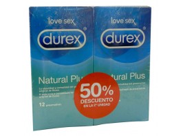 Imagen del producto Durex Natural Plus preservativos 2x12 uds