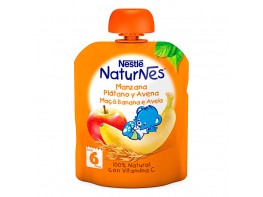 Imagen del producto Nestlé Natunes bolsita manzana plátano y avena 90g
