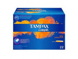 Imagen del producto Tampax compak tampones super plus 22und
