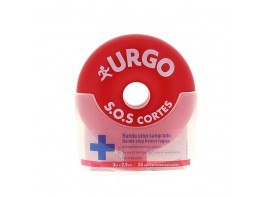 Imagen del producto Urgo Sos Cortes banda adhesiva stop sangrado 3mx2,5cm
