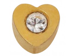 Imagen del producto Inverness pendientes 25C Corazón dorado
