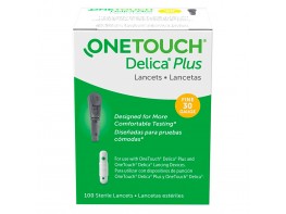 Imagen del producto One Touch Delica Plus lancetas 30g 25u