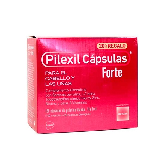 Pilexil antacaida forte 100 + 20 cápsulas
