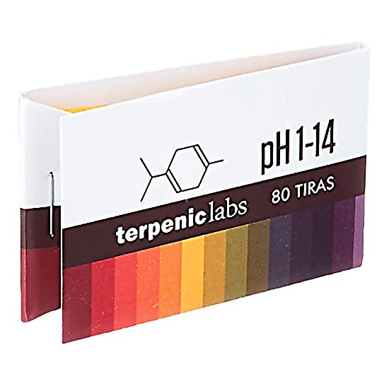 Terpenic Labs tiras pH 1-14 80u
