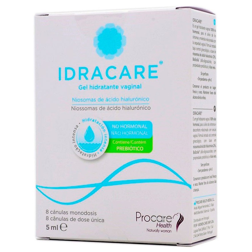 Idracare gel hidratante vaginal 8x5 ml