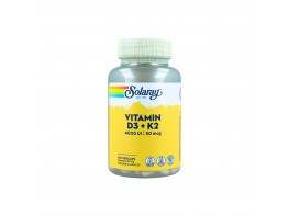 Solaray Vitamina d3 & k2 (mk7) 60caps
