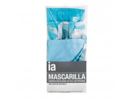 Interapothek Pack dos mascarillas higiénicas 10 lavados 1ud azul + 1ud 
camuflaje