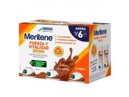 Meritene drink chocolate 6x125 ml pack
